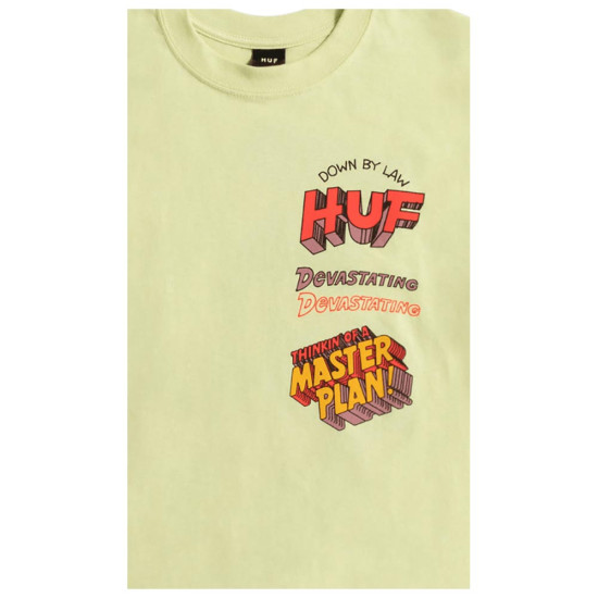 Huf Ανδρική κοντομάνικη μπλούζα Master Plan S/S Tee